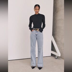 DISSH - ALEXA BLUE HIGH RISE STRAIGHT JEAN